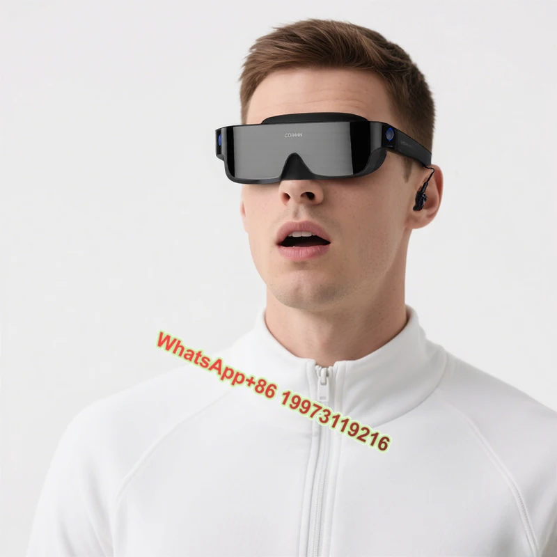 

CORNMI Immersive 3D Hardware 1000" VR Glasses for Private Cinema & Gaming Head Mounted Display