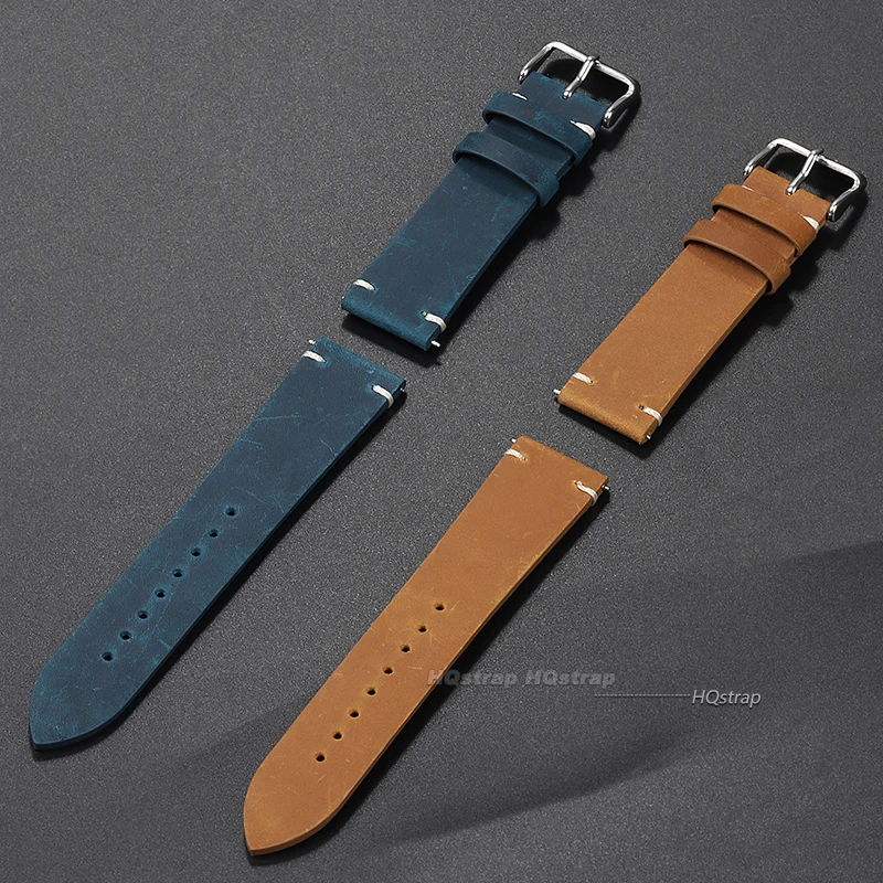 Handmade Leather Watchband 18m - Seiko Watches Smartwatch recension och pris