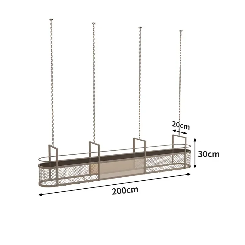 Flasche Home Bar Getränkevitrine Küche Aufbewahrung Organisation Getränkedisplay Industrielle minimalistische Möbel Gabinete Weinregal