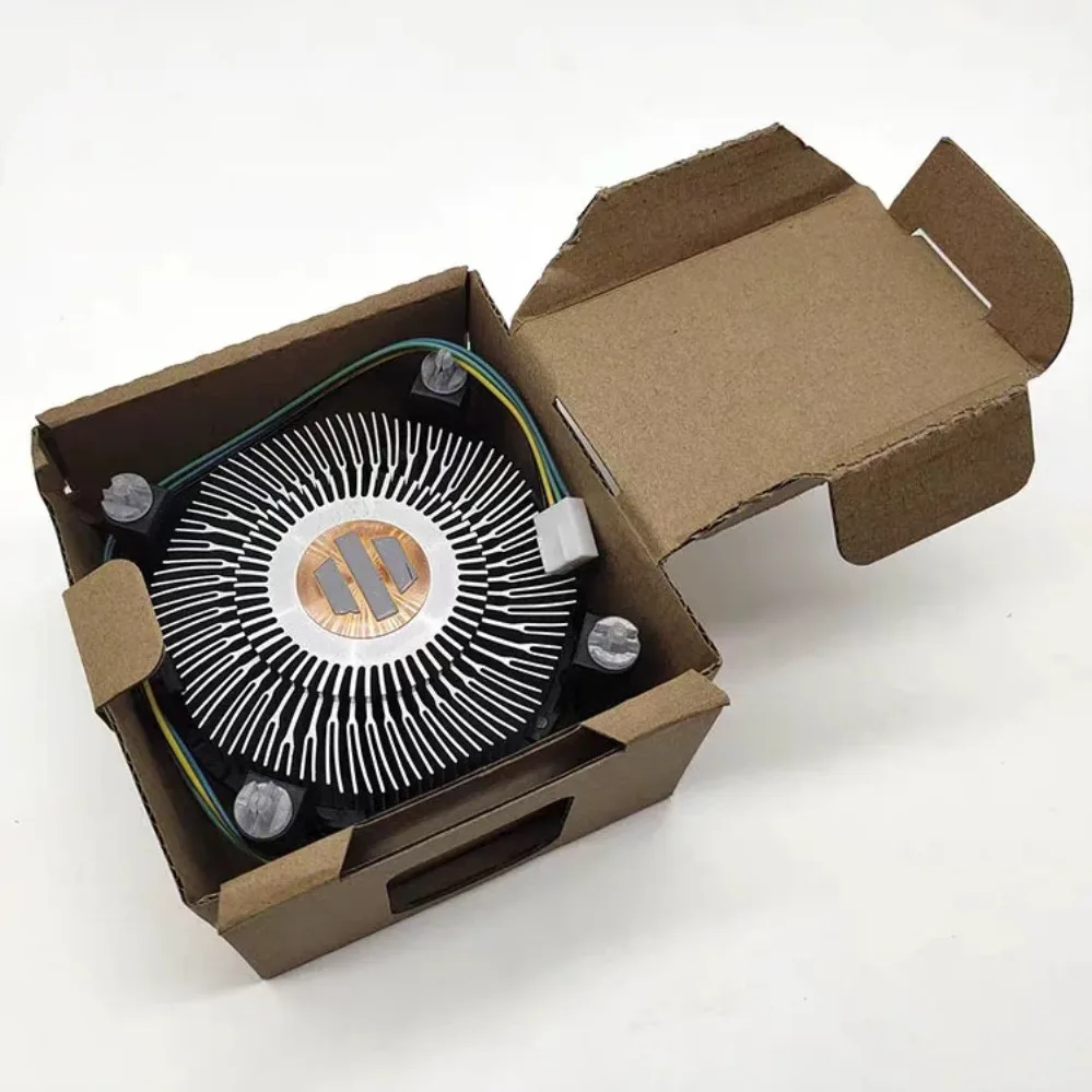 Ventilador de refrigeración silencioso para CPU, para placa base Intel H61 H81 B85, procesador LGA1155 LGA1150 i3 i5 i7 (002)