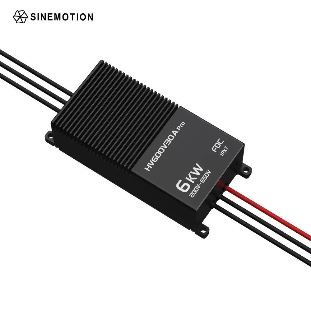 HV600V200A 600V 200A Dr-one de alta corriente ESC 60KW 200V-650V clasificación de voltaje ESC sin escobillas 200KG ESC con BEC para Evtol