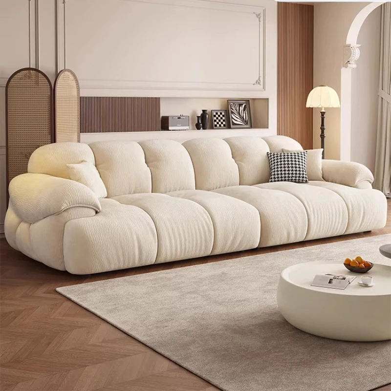 xx-Beige Luxury Living Room Sofas Girly European Modern Bedroom Living Room Sofas Loveseat Nordic Divano Moderno Furniture Home^