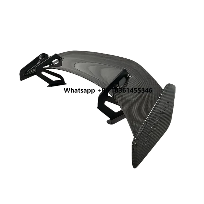 

For Boxster 718 Rs Style Dry Carbon Fiber Car Rear Spo 2016 + New Design Of The Spoiler Wing Of The General Trunk Of The