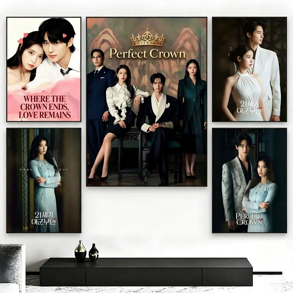 series Perfect Crown Poster Poster Nordic HD Self-Adhesive Wall Sticker Home Café Bedroom Living Room Art Decor Gift