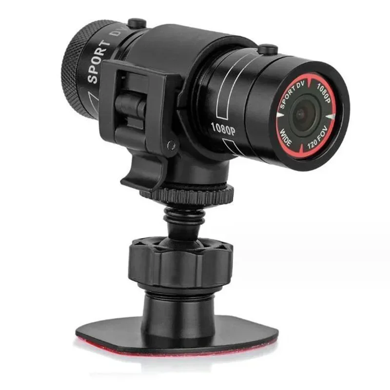 

F9 Mini Sport DV Экшн-камера 1080P Full HD Водонепроницаемая видеокамера Шлем Камера Фонарик Идеально подходит для велосипеда, мотоцикла