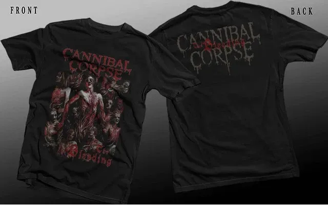 New printed T-shirt -CANNIBAL CORPSE- The Bleeding