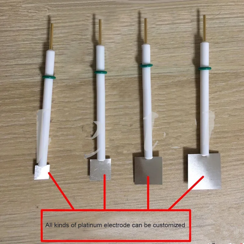 

Tailkuke Pt Electrode 10*10*0.1mm Pt Plate Electrode Purity 99.99 Pt Electrode for Assistant