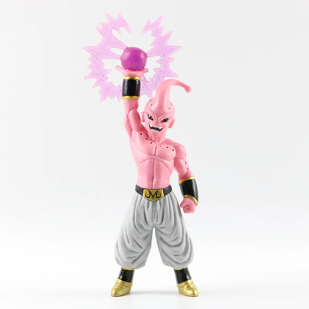 Bandai 26cm Dragon Ball Goku Buu Anime Figure Super Buu Figurine PVC Action Figures GK Statue Model Doll Collection Toy Gift Kid