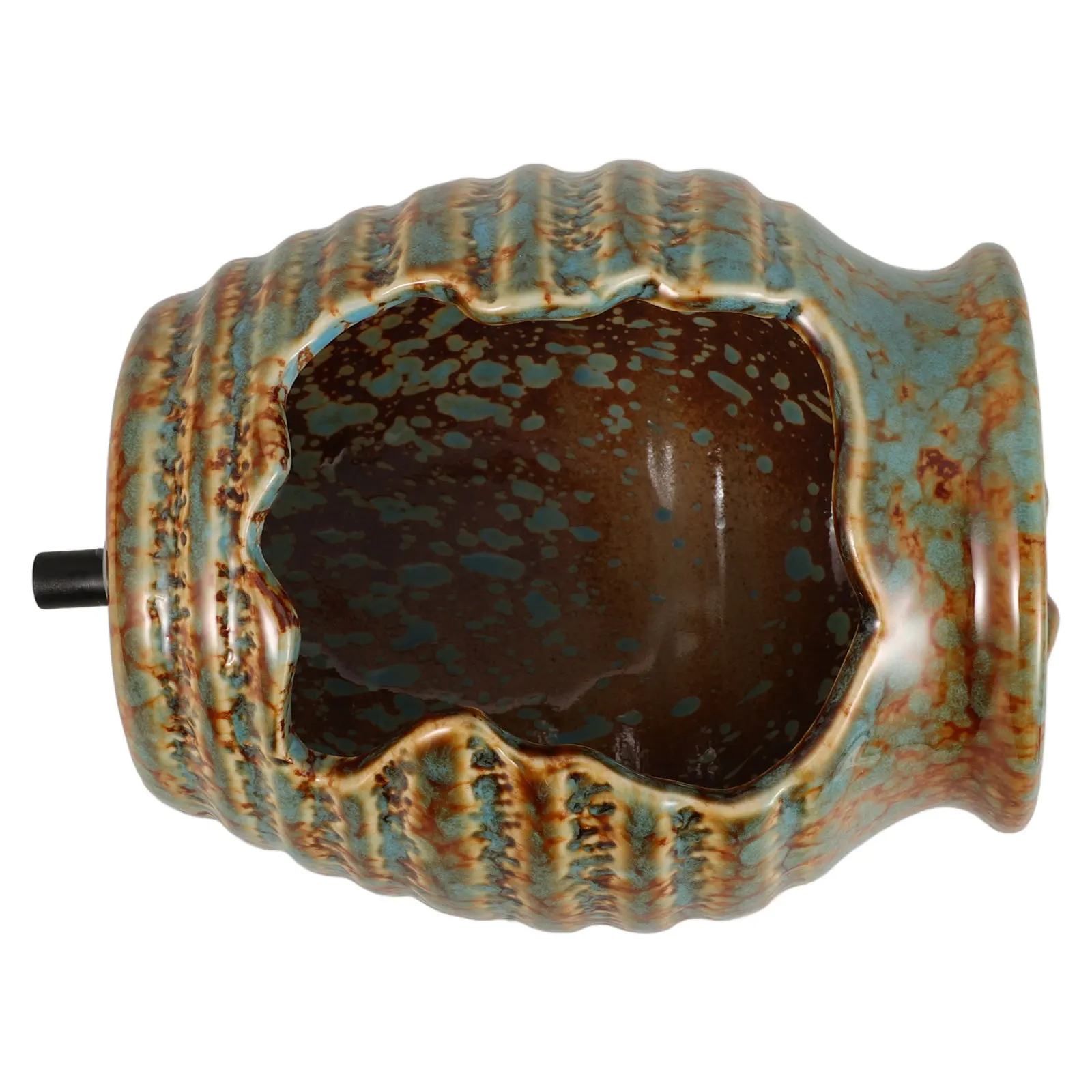 

Ceramic Fountain Outdoor Jar for Indoor Fish Tank Decorations Courtyard Decorative Waterfall Ornament