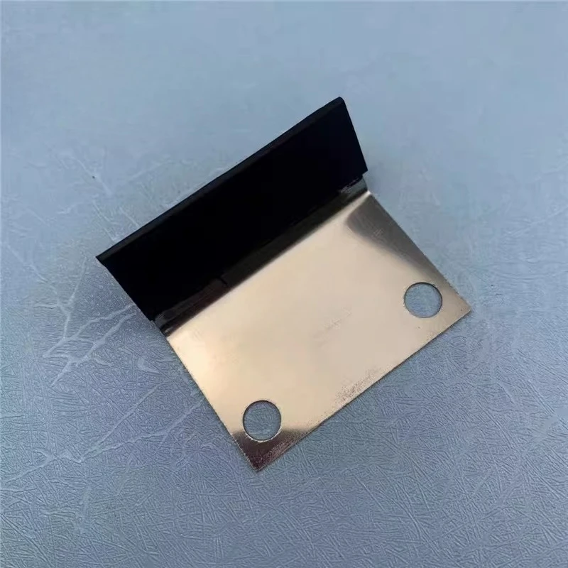 10pcs best seller Inking tool rubber head, scraper head, printing consumables, double-hole rubber head