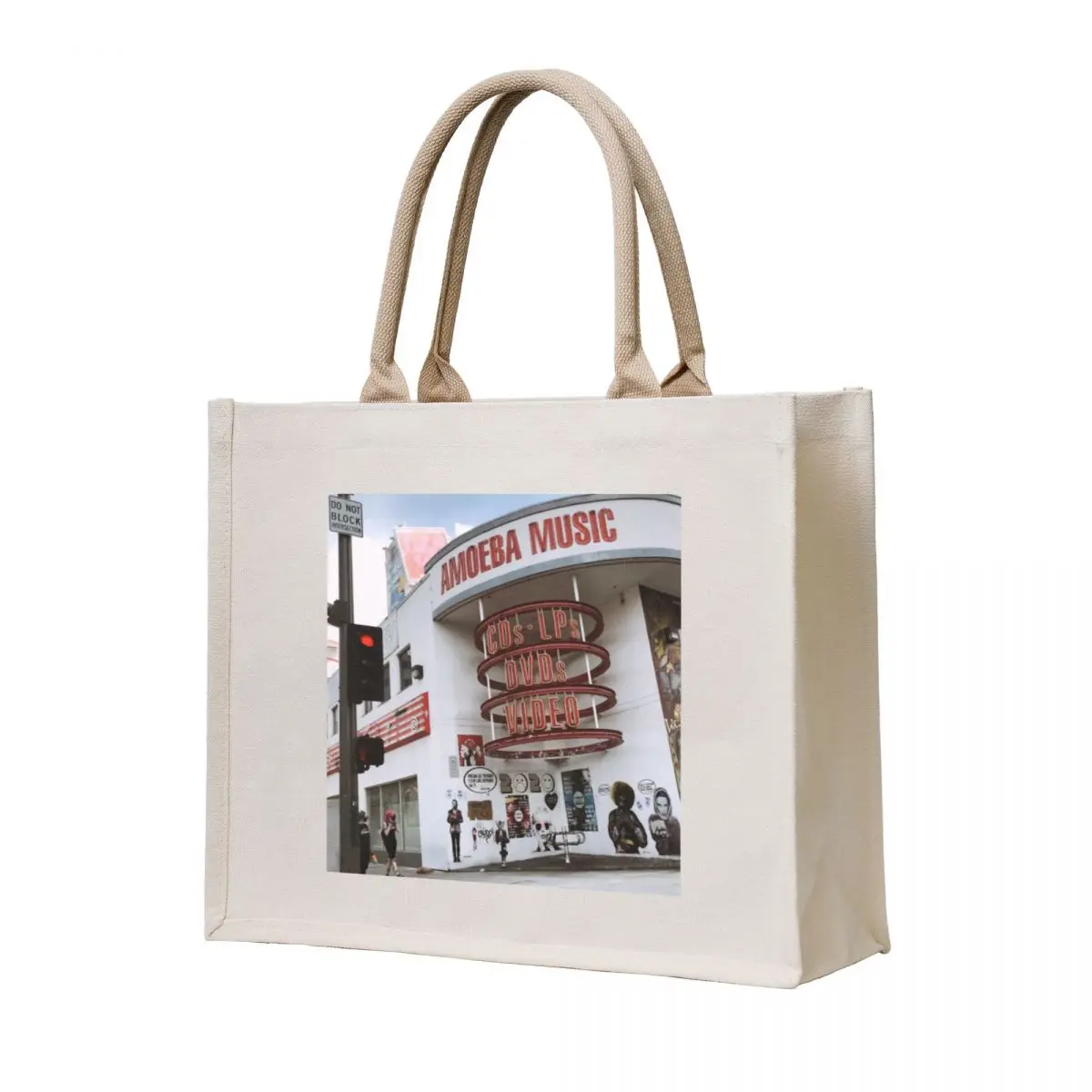 

Amoeba Music Tote Bag custom tote bag tote bag men's Women's beach bags