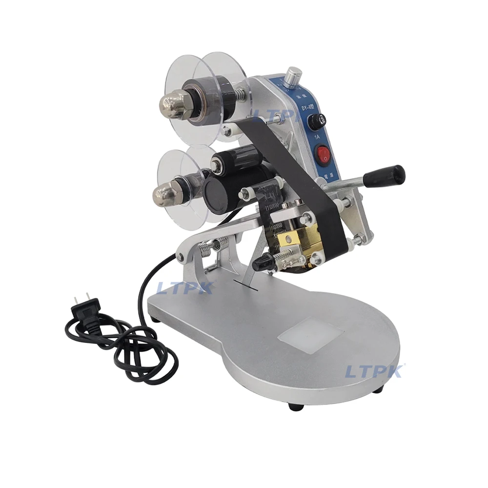 

DY-8 Small Desktop Type Easy to Operate Coding Machine Plastic Bag Stamp Code Date Batch Coding Machine Handheld Inkjet Printer