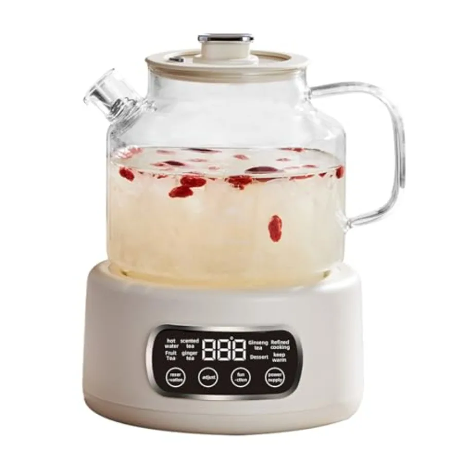 1.2-litre Glass Electric Kettle for Coffee Tea Formula Milk Heating with