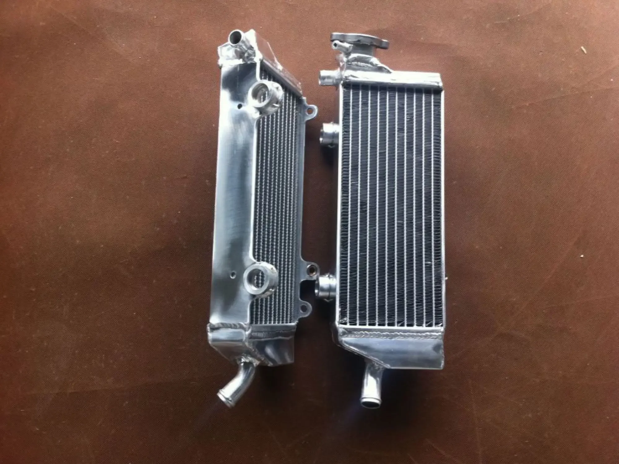 For New Both sides For 2013-2015 KTM 250/350/450 SXF/XC-F/EXC-F Aluminum Radiator Cooler Cooling Coolant 2013 2014 2015