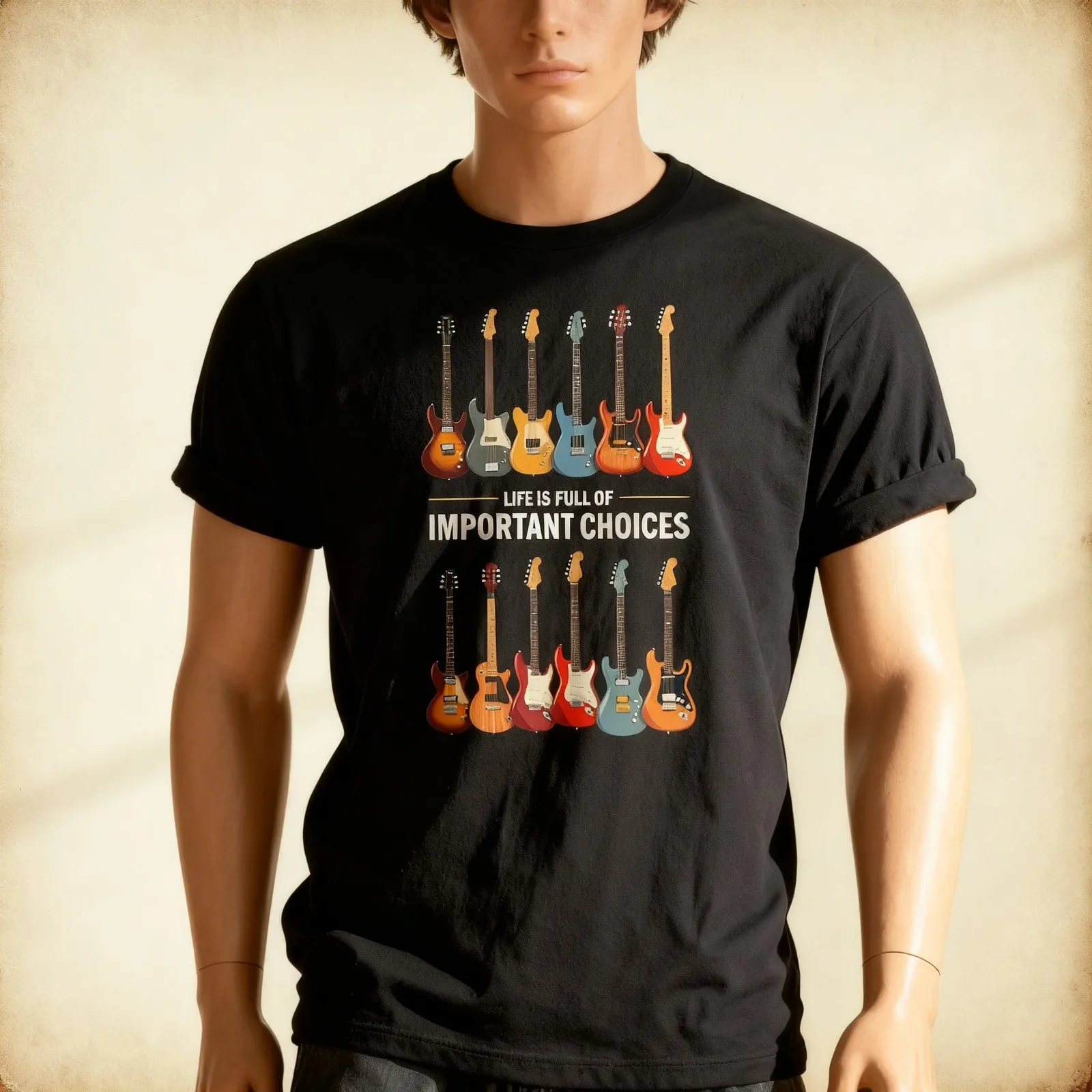 Funny Guitar Lover Gift - Unique Musician Coffee Mug for Guitarist T-shirt