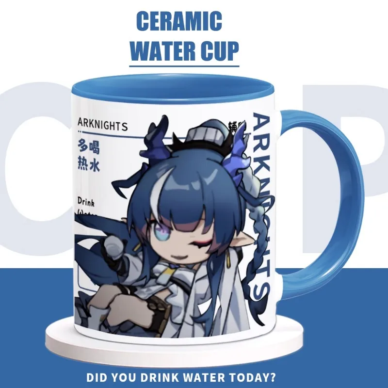 

Anime Game Arknights Cos Eyjafjalla Blaze Ebenholz Texas The Omertosa Etc. Unisex 2024 330ml Ceramic Mug Water Cup Gift