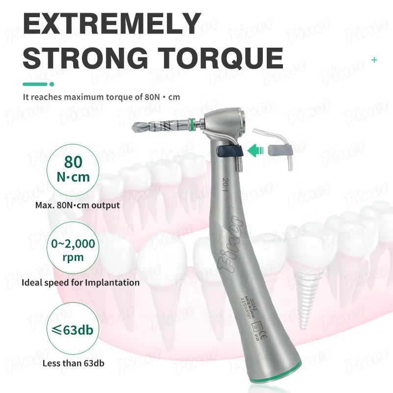 den tal imp lant Contra Angle 20:1 handpiece External spray handpiece for imp lantation den tal handpiece