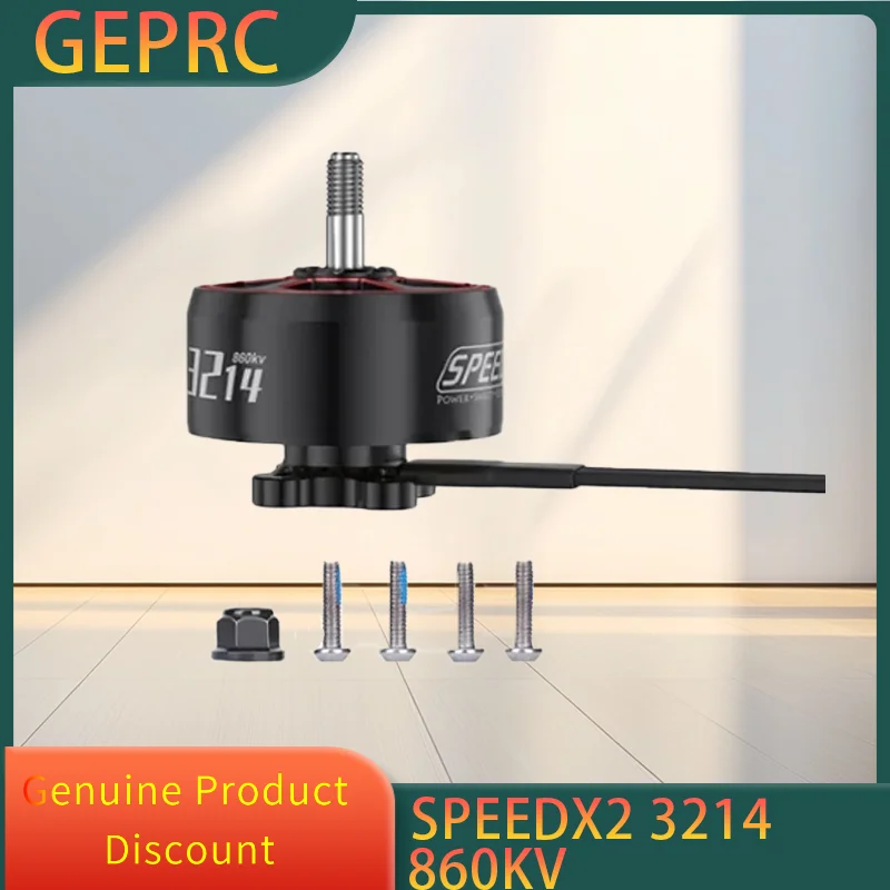 

GEPRC SPEEDX2 3214 860KV Motor 9-10 Inch Long Range FPV Drone 6S Brushless Motor FPV Multicopter Racing Drone DIY PART RC Parts