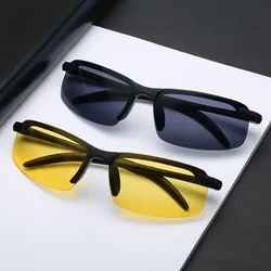 New Fashion Men Sunglasses Driving Fishing Glasses Change Color Sun Glasses Day Night Vision UV400 Eyewear Cycling Goggles