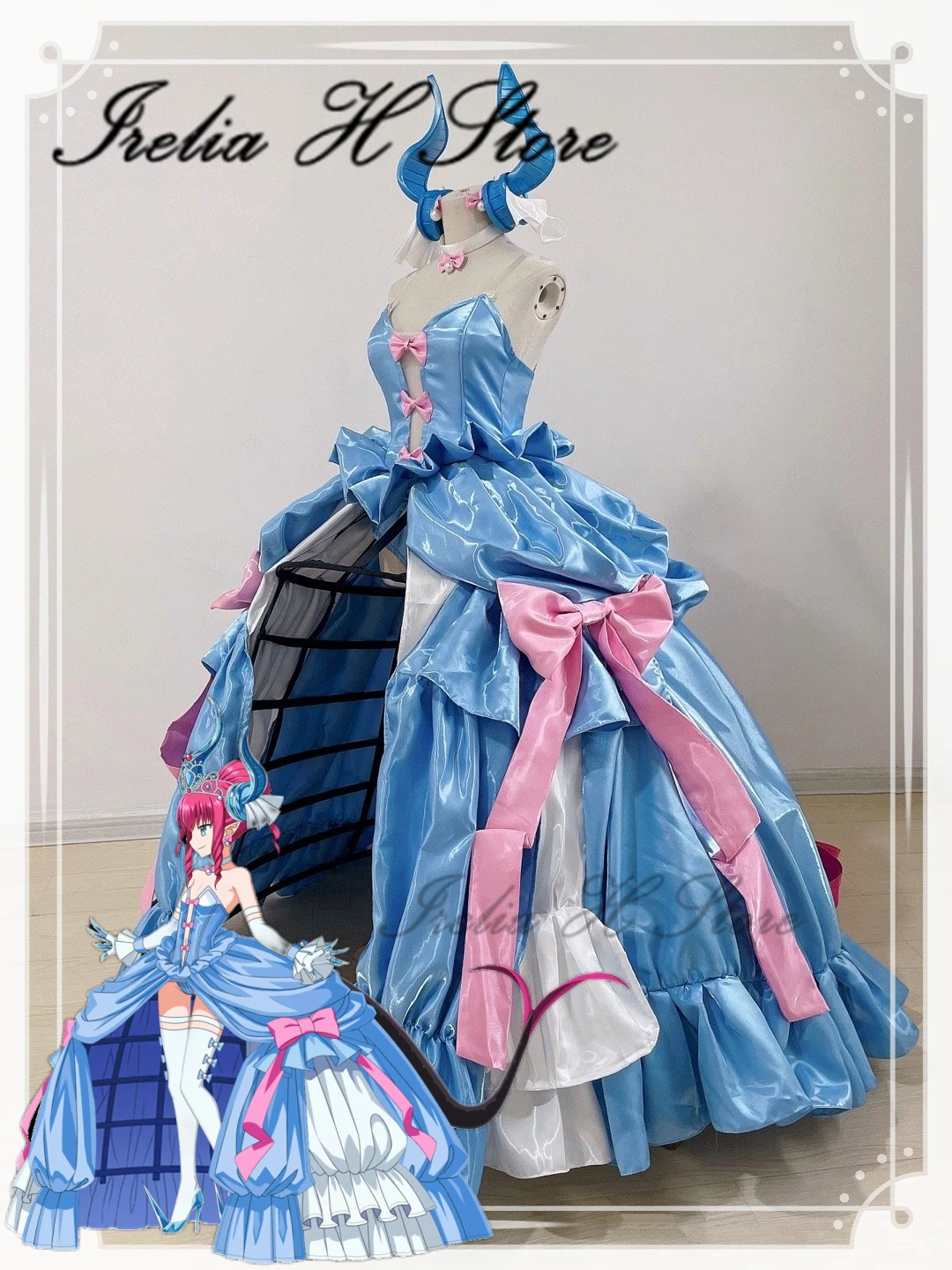 Irelia H Store Custom size FGO Erzsebet Bathory Cosplay Costume Cinderella Dresses Halloween Costumes women evening dress