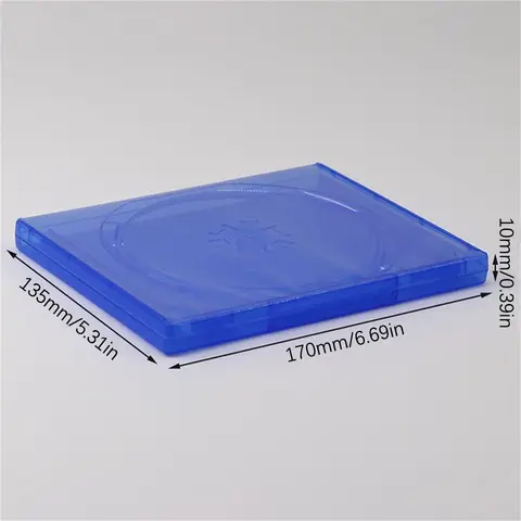 (❤️)1PC Hard CD/DVD Storage Case – Protective Box For Game Disks, Movie Discs, Software CDs – Durable Disc Holder & Cover