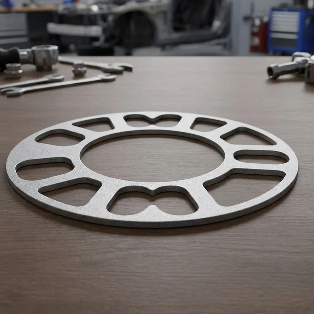 Aluminum Wheel Spacer Shim Plate Adaptor for Tire Fitment on Vehicles with 4x100 4x114.3 5x100 5x108 5x114.3 5x120 Lug Patterns
