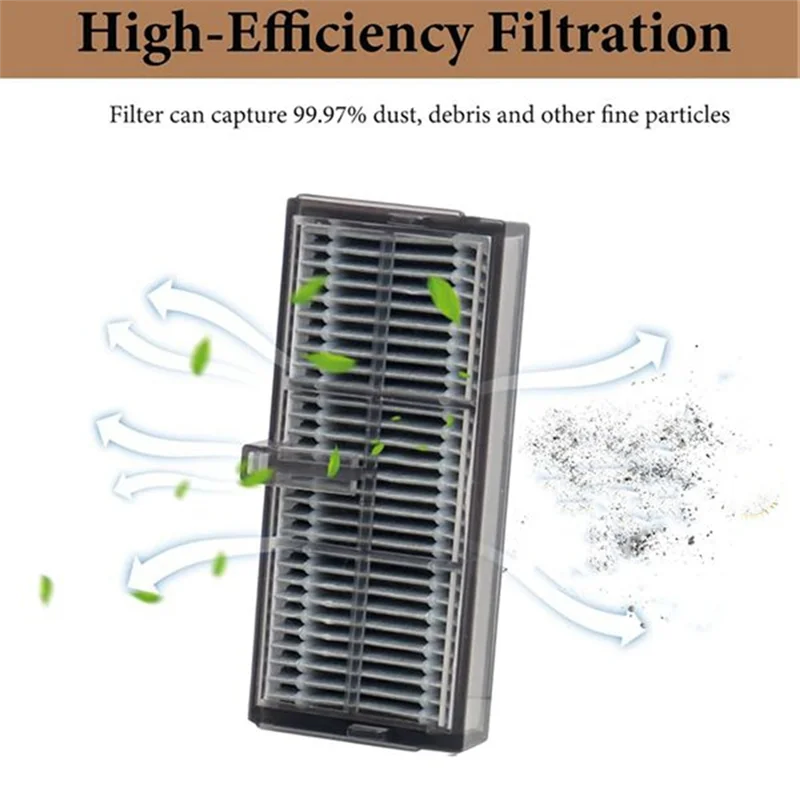 ABUD-For Dreame X40 Ultra/L40 Ultra Part MOVA P50 Pro Ultra/P10 Pro Ultra قطع الغيار فرشاة تصفية ممسحة القماش كيس لجميع الغبار