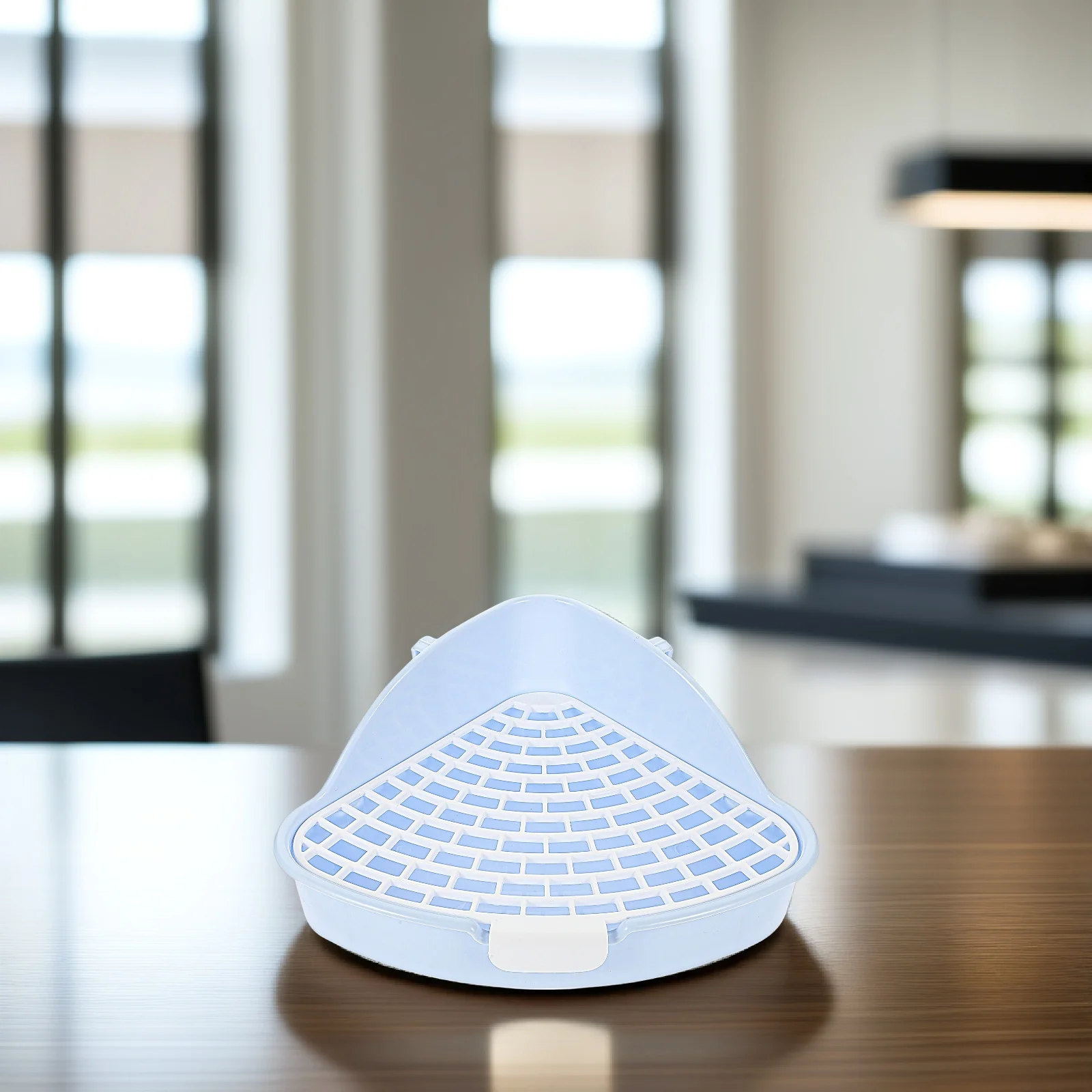 أرنب صندوق نفايات قسط Pp البلاستيك مرحاض الحيوانات الأليفة سهلة التنظيف تصميم شبكة الأرنب قعادة المدرب خنزير غينيا المرحاض المضادة للسقوط