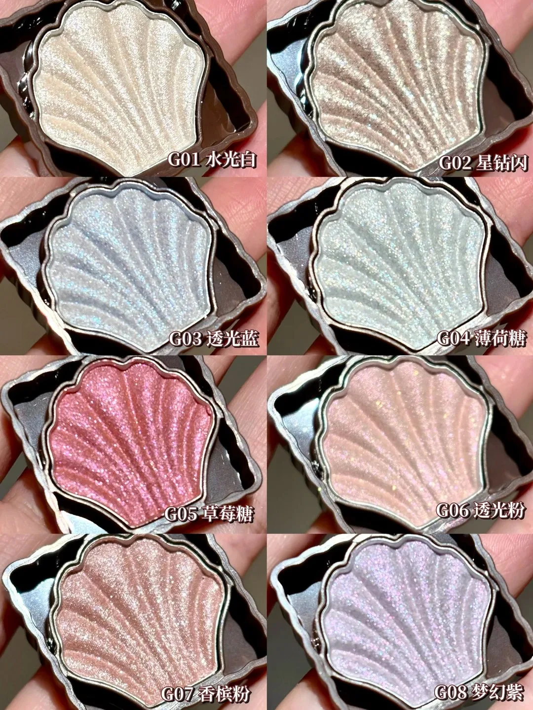 Flower Knows 10th Anniversary Single Eyeshadow 36 Colors DIY Custom Palette Matte Shimmer Long Lasting Professional Eye Makeup