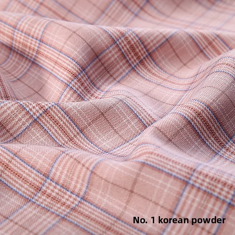 Retro British Style Sub Fabric Fabric for Micro-projectile DIY Sewing Tablecloth Plaid Dress Pants Clothing Suit Plaid Cloth