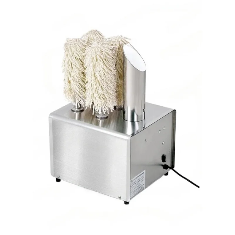 Commercial Electric Cup Cleaner 5 Eight Heads Glass Polishing Machine