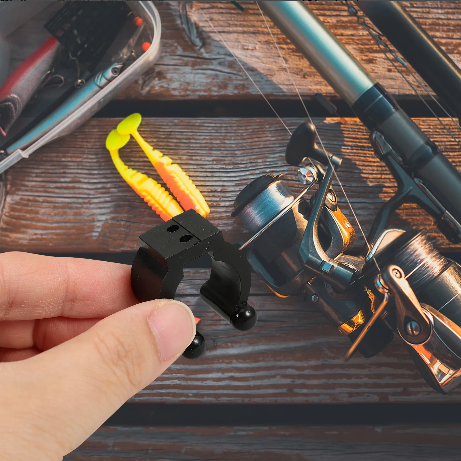 

20pcs Ball Cue Holder Wall Mount Pole Clip For Pool Stick Fishing Rod Rack Storage Wall Bracket Clamp Sturdy Design Easy Install