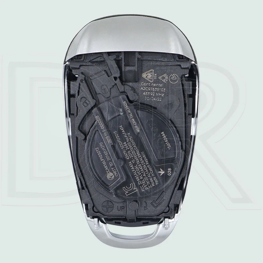 Dr original 4a chip 433mhz chave de controle remoto do carro proximidade para alfa romeo giulia stelvio 2017 2018 2019 2020 2021 2022