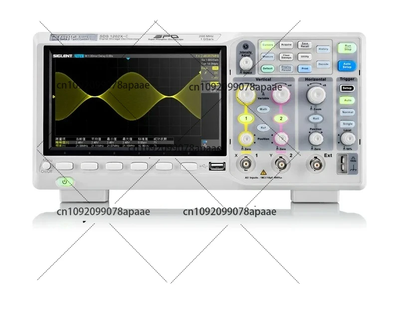 

Siglent Dingyang High - Precision Digital Oscilloscope SDS1104/1204X - C, with 200M Bandwidth and Selectable Dual/Quad Channels