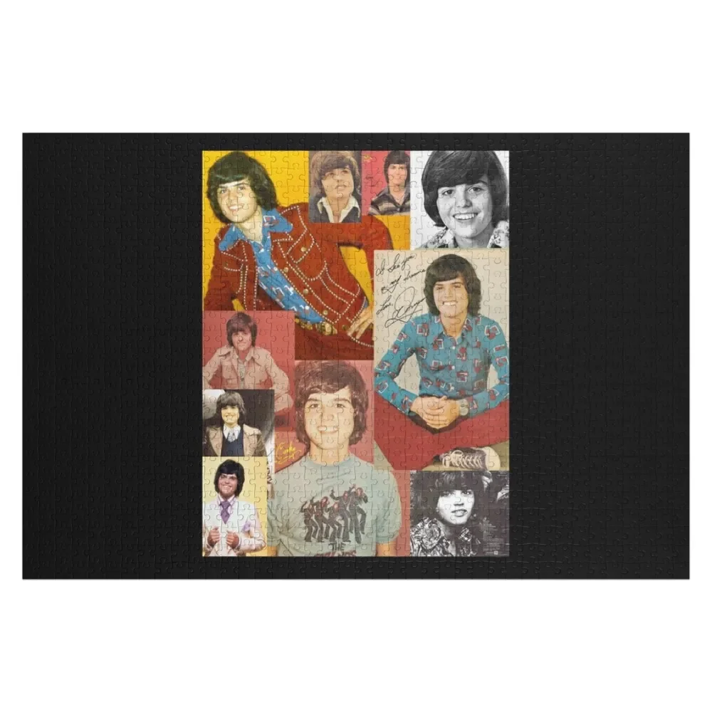 Donny Osmond Collage Jigsaw Puzzle Custom Gift Works Of Art Personalised Baby Toy Puzzle