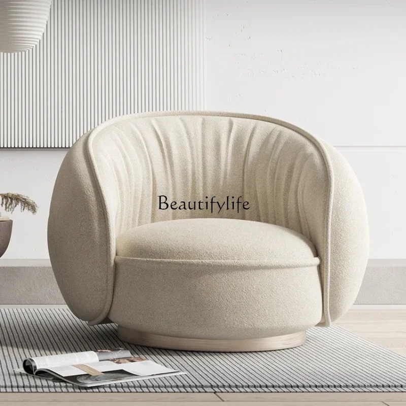 

Modern light luxury creative living room comfortable leisure bedroom single sofa chair