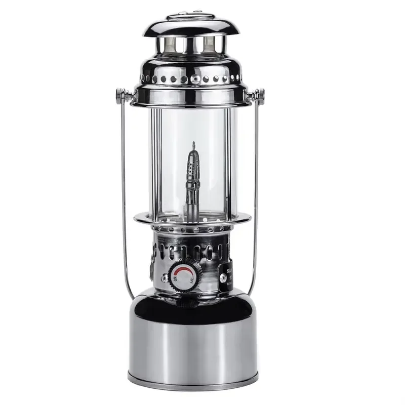 Outdoor Camping Gas Lantern Portable Propane Light for Hiking Emergency Tent Lighting Bright Durable Fuel Powered Lamp