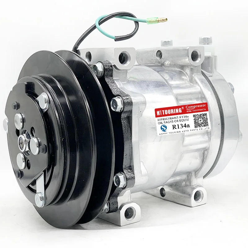 SD7H13 air conditioning ac compressor for Komatsu WA320 Kobelco SK130 SK250 SK330 189-2746 8947 7360 TDKR151310S TDKR151350S