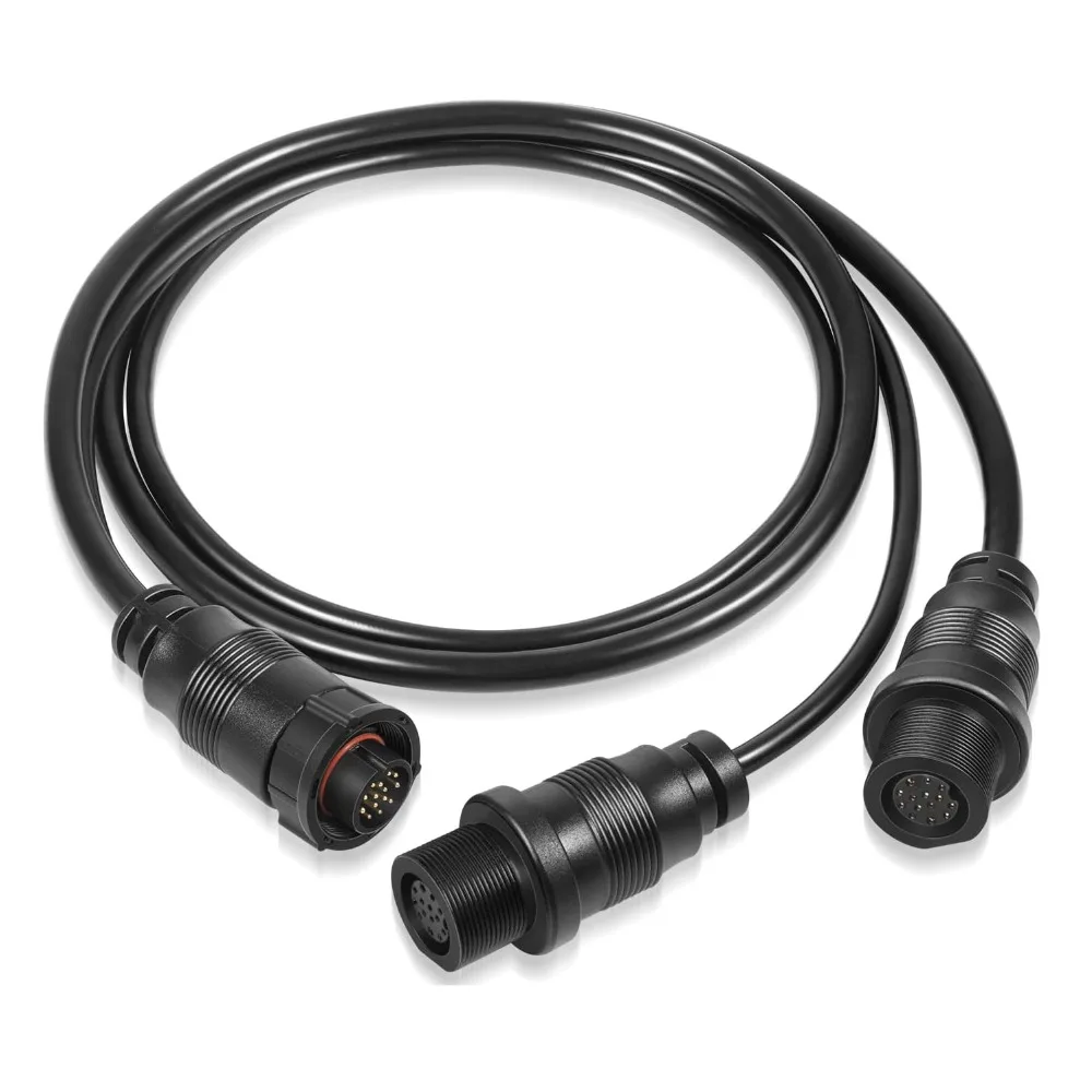 720111-1 Y-Splitterkabel für Humminbird SOLIX/APEX/XPLORE Fischfinder, verbindet Imaging 2D-Transducer, unterstützt Airmar 30-Zoll – Detail 1