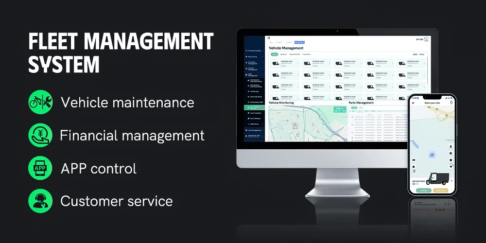 ระบบจัดการเว็บฟรี เครื่องติดตามจีพีเอสขนาดเล็ก 4G 2G สำหรับจักรยานยนต์ รถสกู๊ตเตอร์ พร้อมระบบแจ้งเตือนหลายรูปแบบ