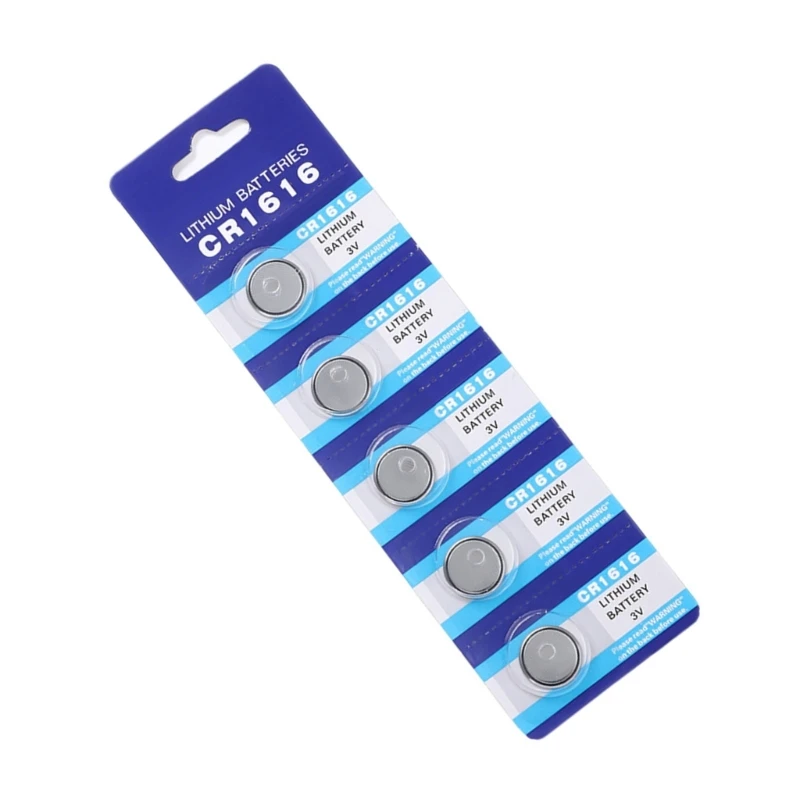 Reliable CR1616 Button Batteries Perfect for Watches, Calculators, Remote Control Drop Ship