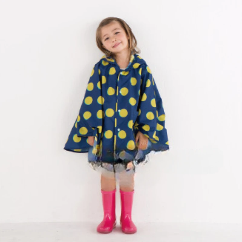 Ultralight Kids Raincoat, Water-Repellent, Windproof &Breathable Stylish, Portable All-Weather Gear for Outdoor, School & Travel