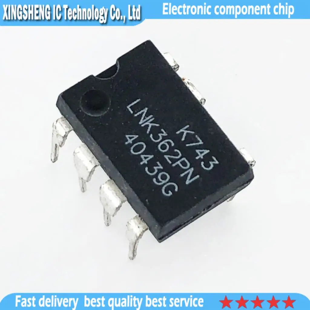 10pcs/lot LNK362PN LNK362 DIP-7        In Stock