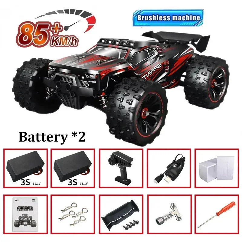 4WD Remote Control Car Off Road 4x4 RC High Speed Buggy Truck Super Brushless 50 or 85KM/H Fast Drift Racing Toy Kids Adults