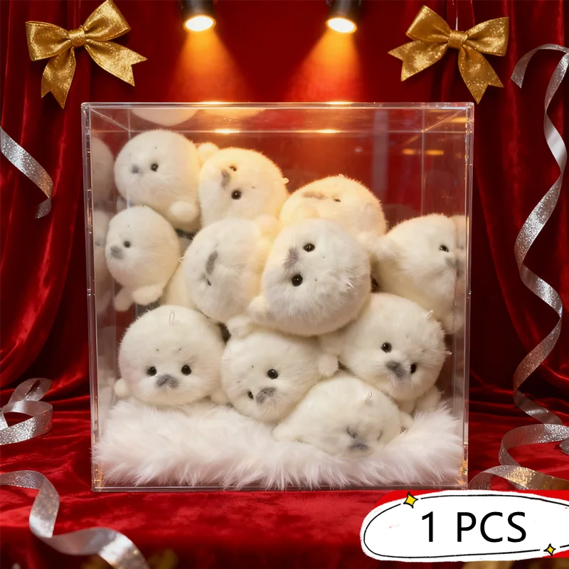 

HUAHUAPretty Baby Seal, плюшевая кукла, ювелирные изделия; Имитация водных животных, игрушка-сувенир, сумка-печать, кулон, подарокHUAHUA