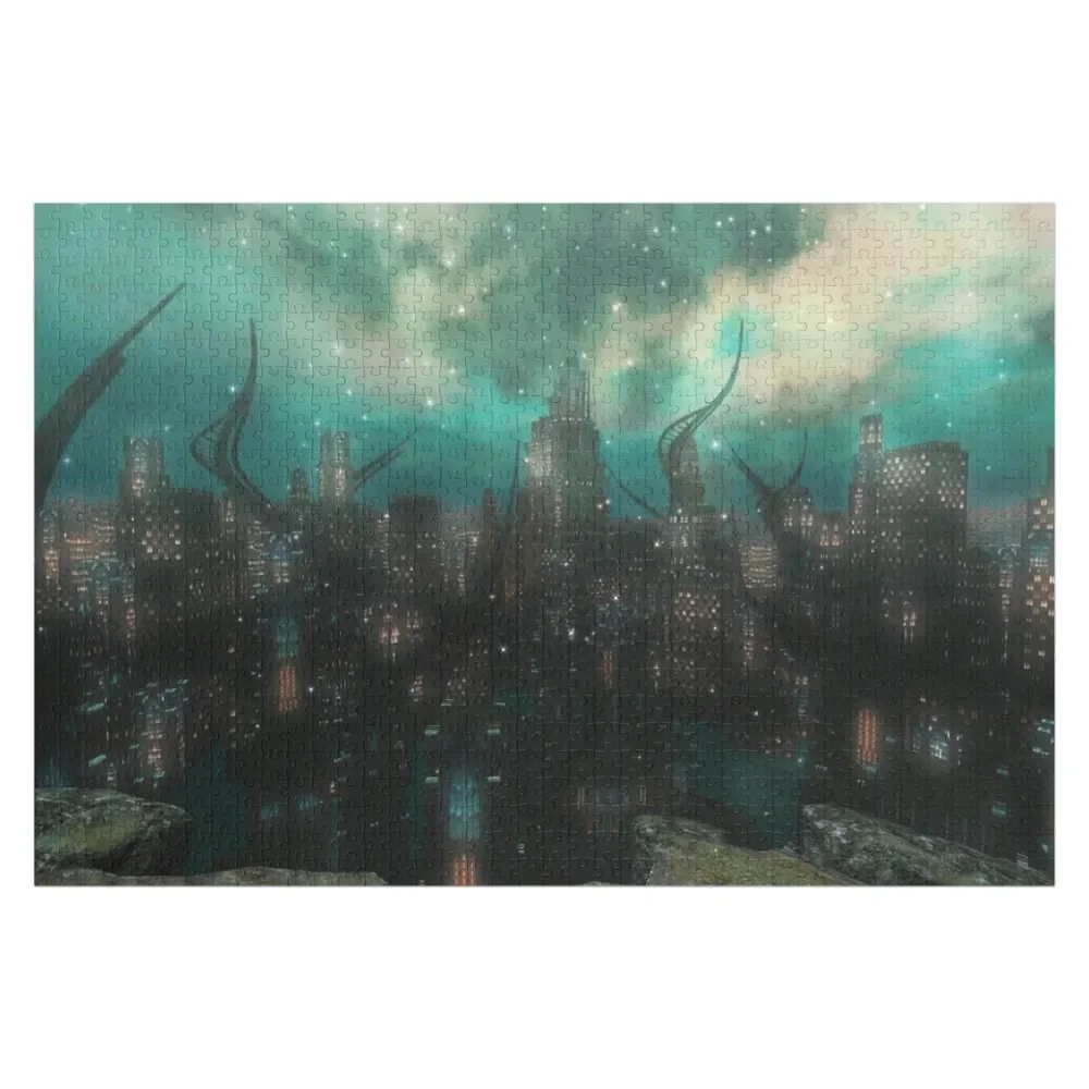 

FFXIV - Amaurot Jigsaw Puzzle Custom Kids Toy Customized Picture Puzzle