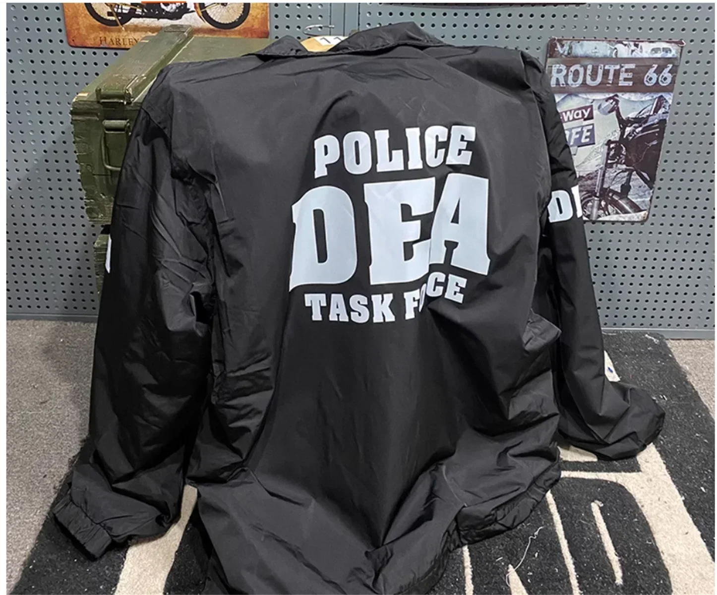 DEA film and television prop jacket recognition suit