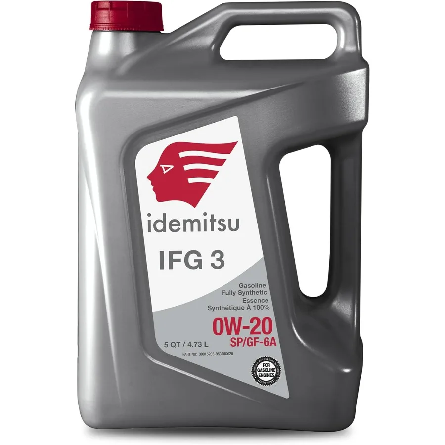 

IFG 3 0W20 Motor Oil Full Synthetic 5 Quart SP GF6A Certified Engine Oil for TGDI PFI Engines Engineered for Maximum Efficiency
