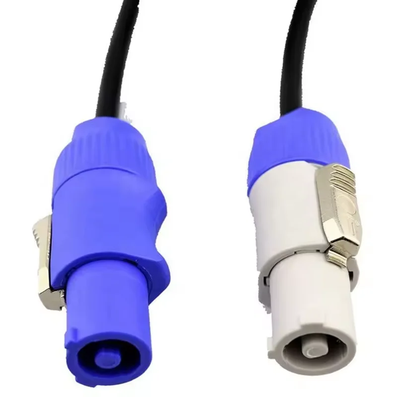 Blue in/White out PowerCON Extension Cable High Quality Black 3 core Power Connect Cable Stage light LED light Event Show