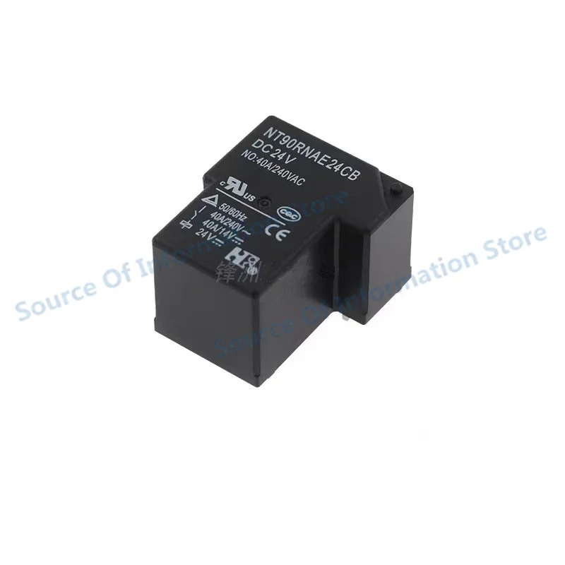 5Pcs NT90RNAE24CB 40A DC24V 4Pin T90 Ford Power Relay for Electronic Component 100% New